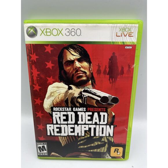 Red Dead Redemption (Microsoft Xbox 360, 2010) CIB complete Xbox + MAP - Picture 1 of 9